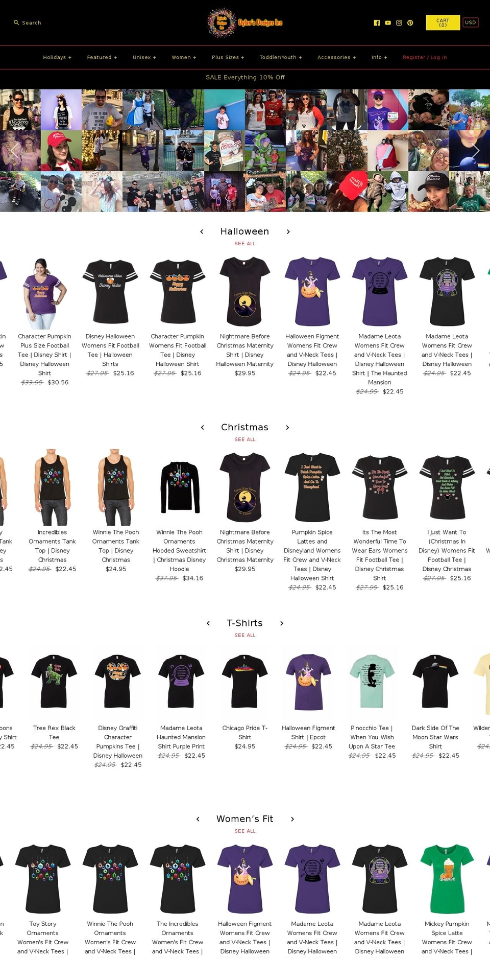 dswdwblog.com — Shopify storefront screenshot