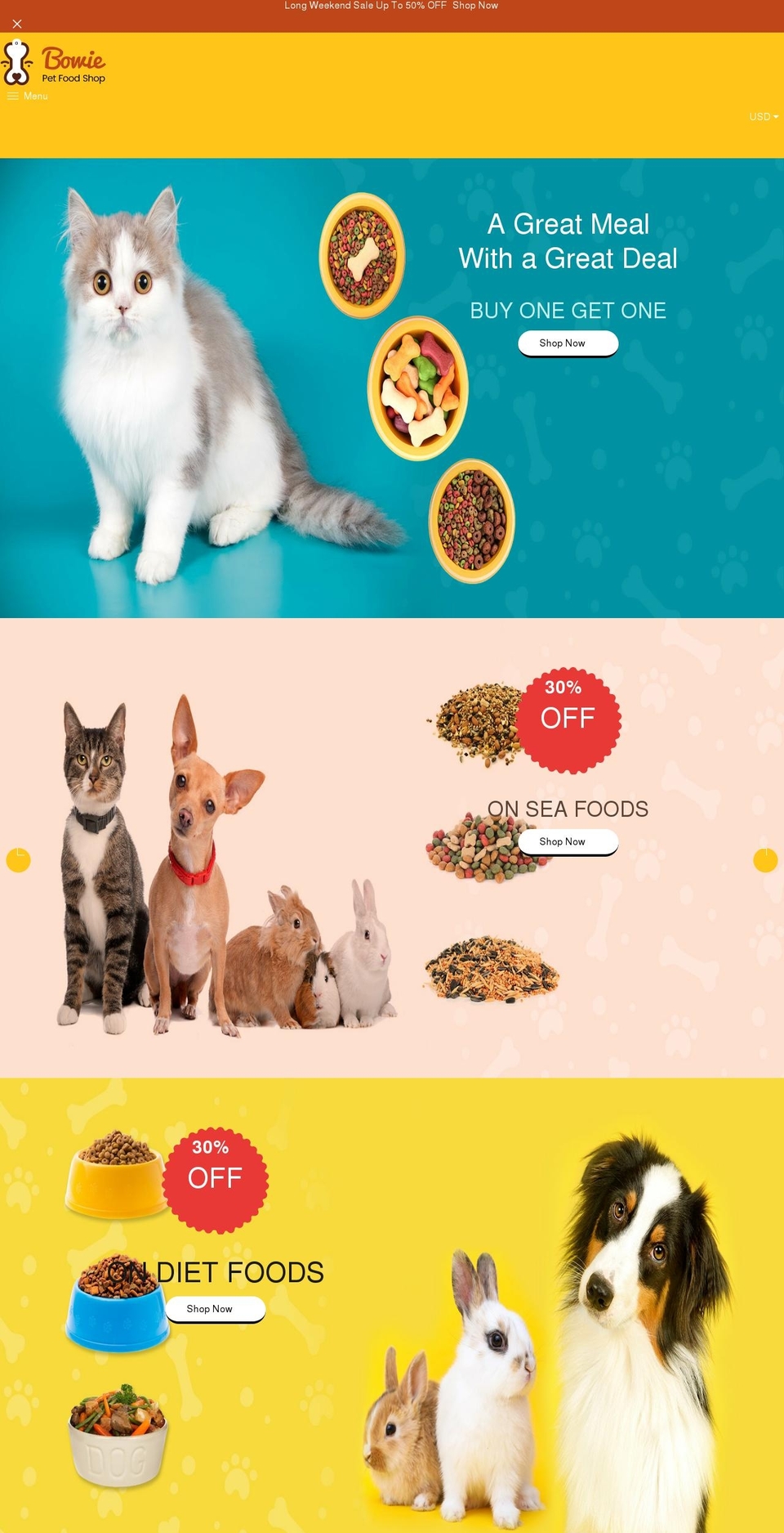 Framework-may-- Shopify theme site example dt-pet-care.myshopify.com