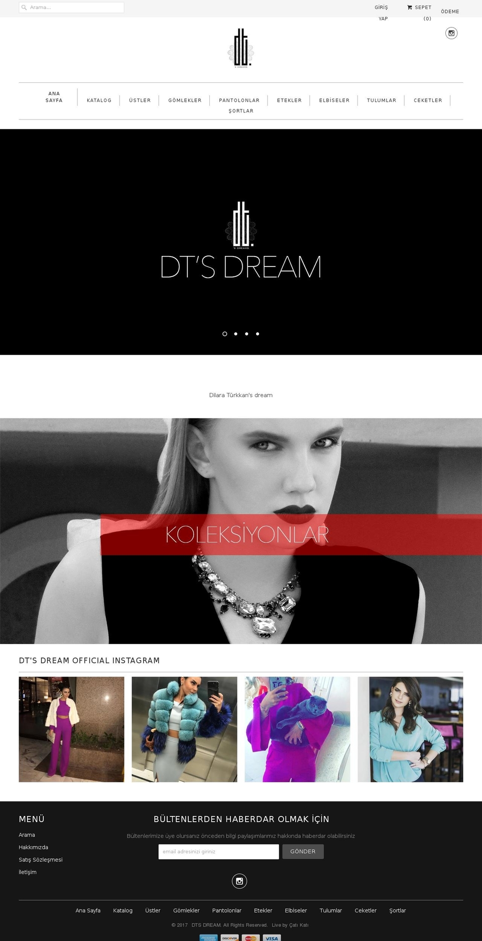 dtsdream.net shopify website screenshot