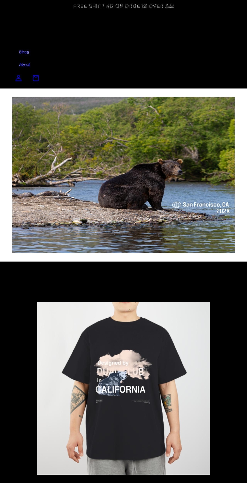 dual-club.com shopify website screenshot