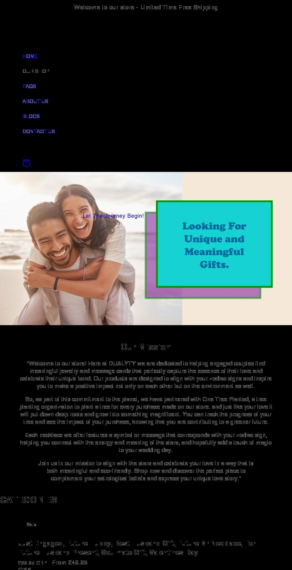 dualyty.com shopify website screenshot