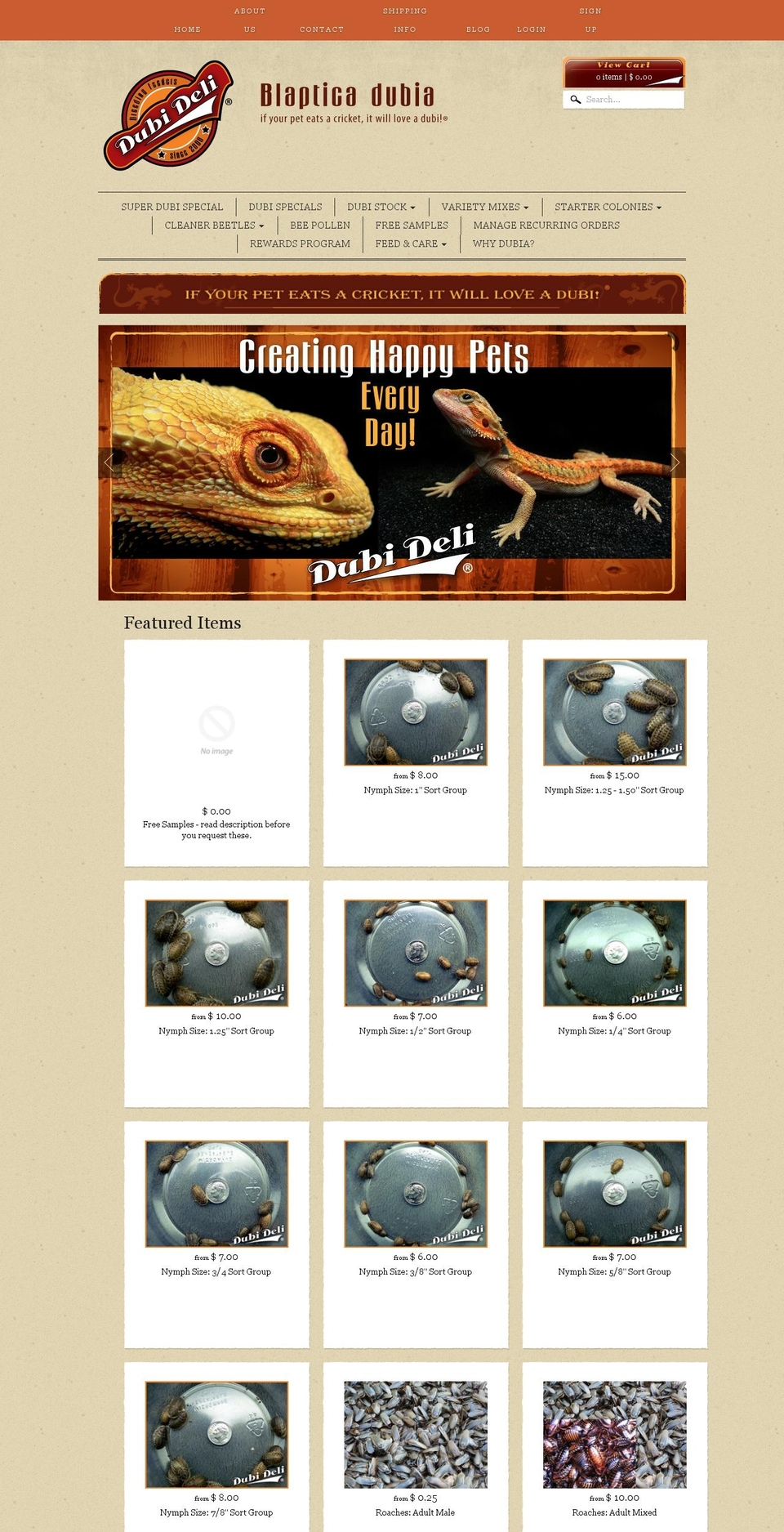dubiadiner.net shopify website screenshot
