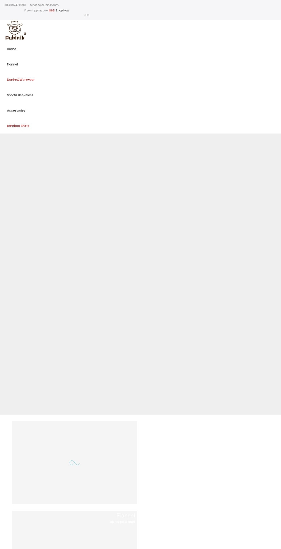 Shopify new Shopify theme site example dubinik.com