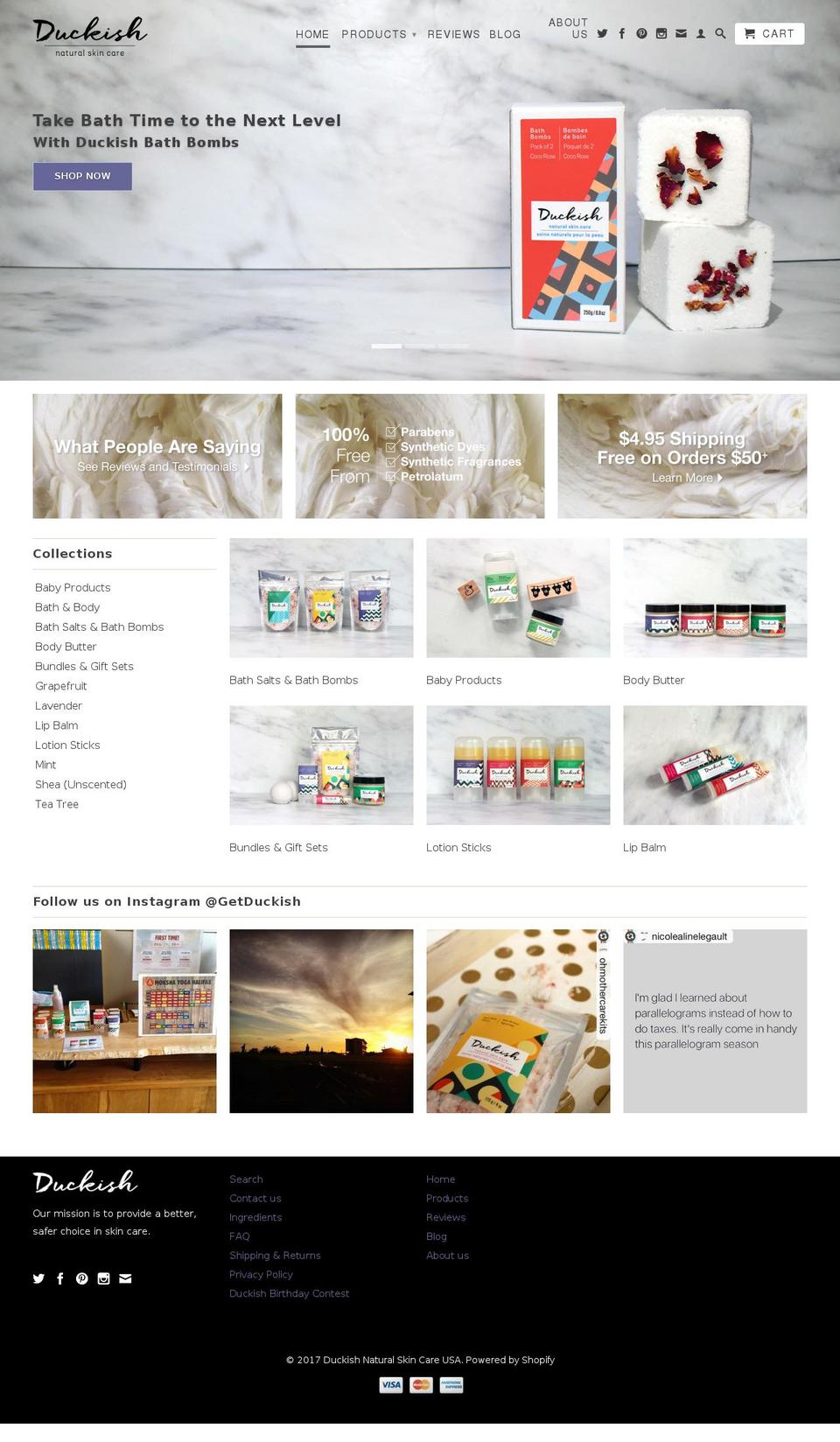 duckish.co shopify website screenshot