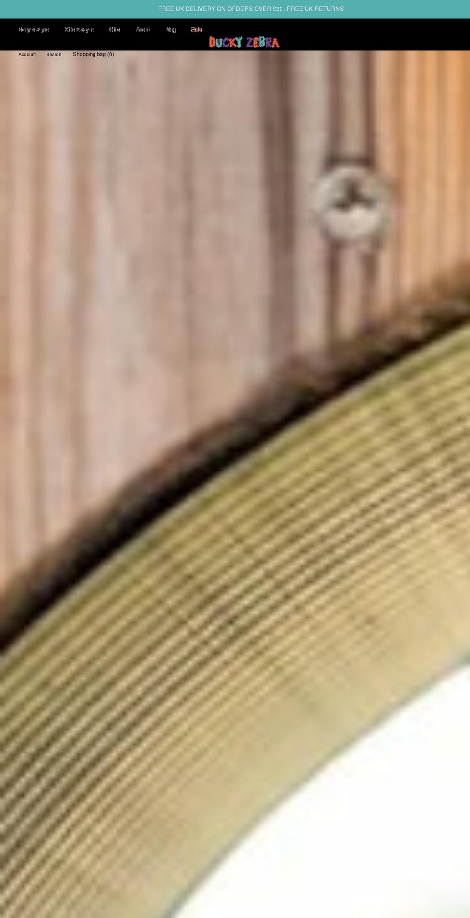 duckyzebra.com shopify website screenshot