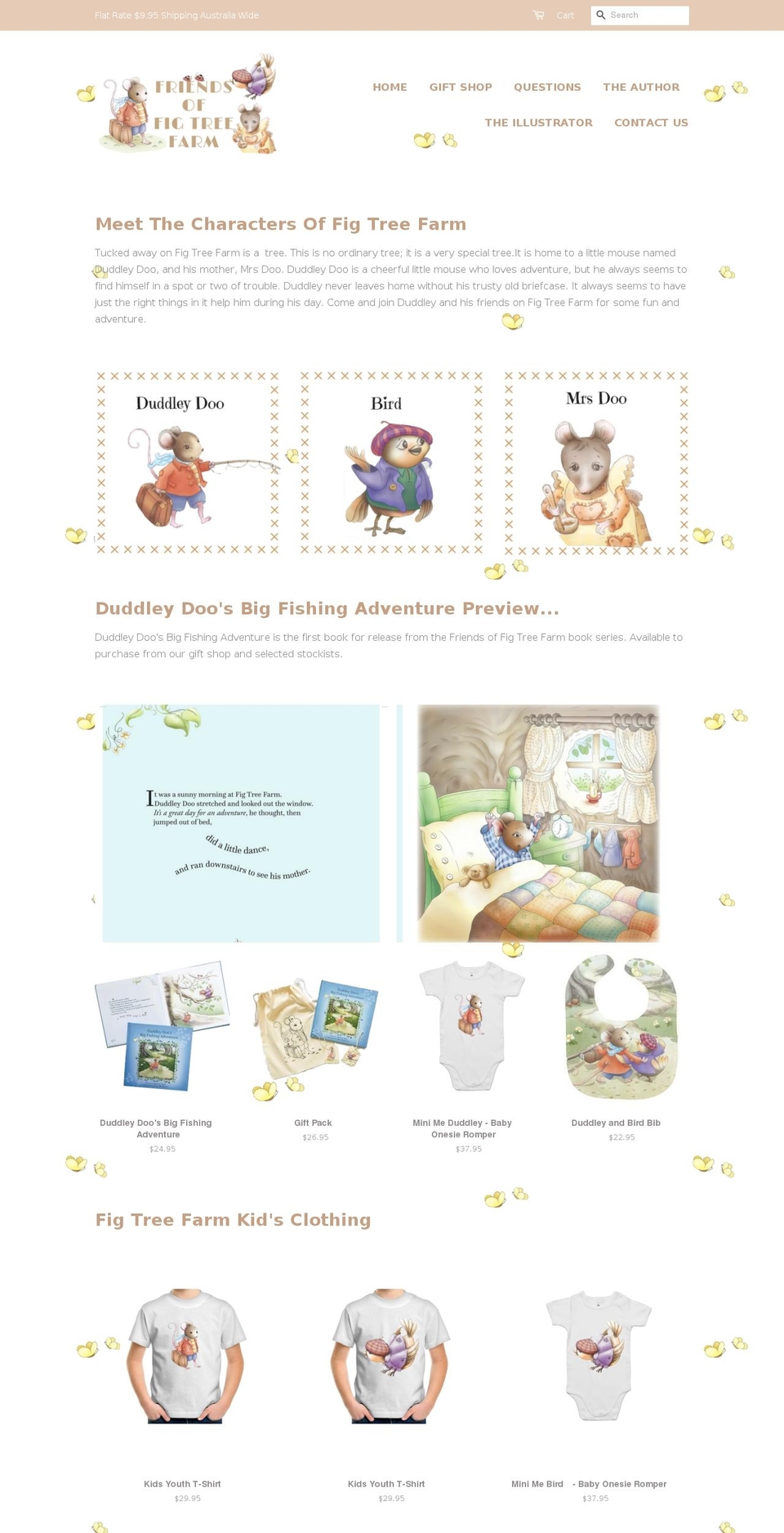 duddleydoo.com.au shopify website screenshot