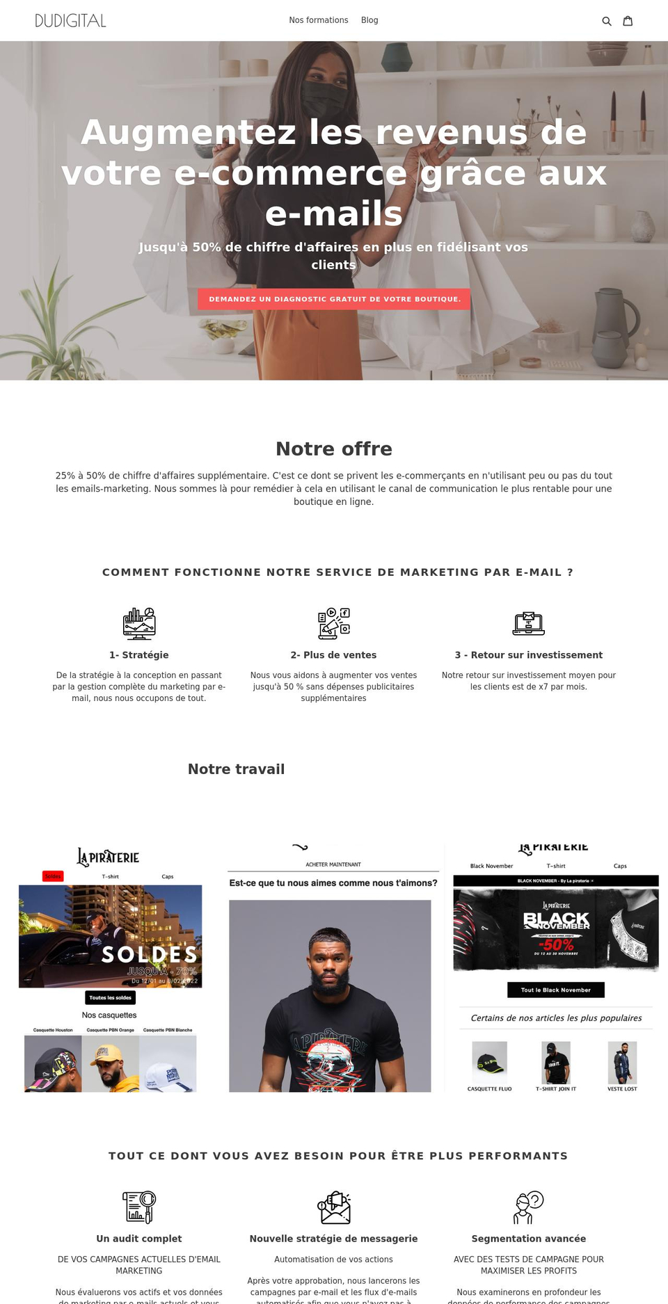 dudigital.co shopify website screenshot