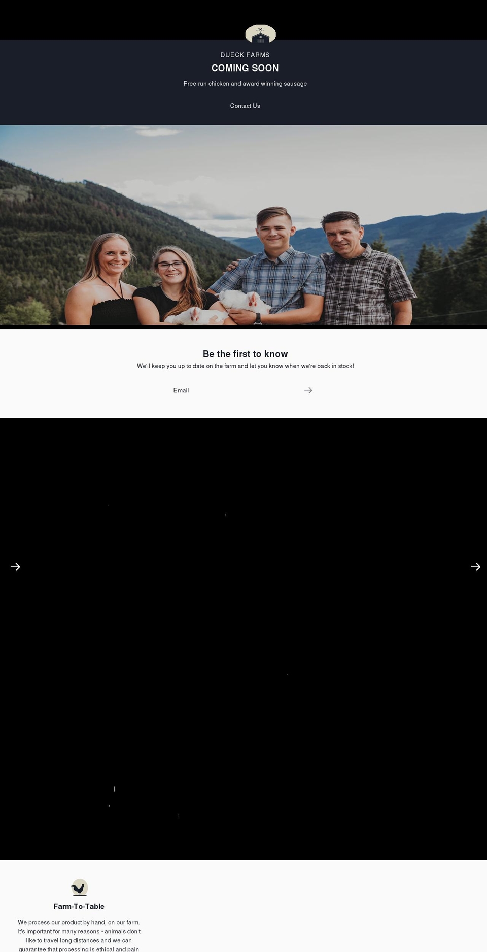 New Theme March Shopify theme site example dueckfalklandfarms.ca