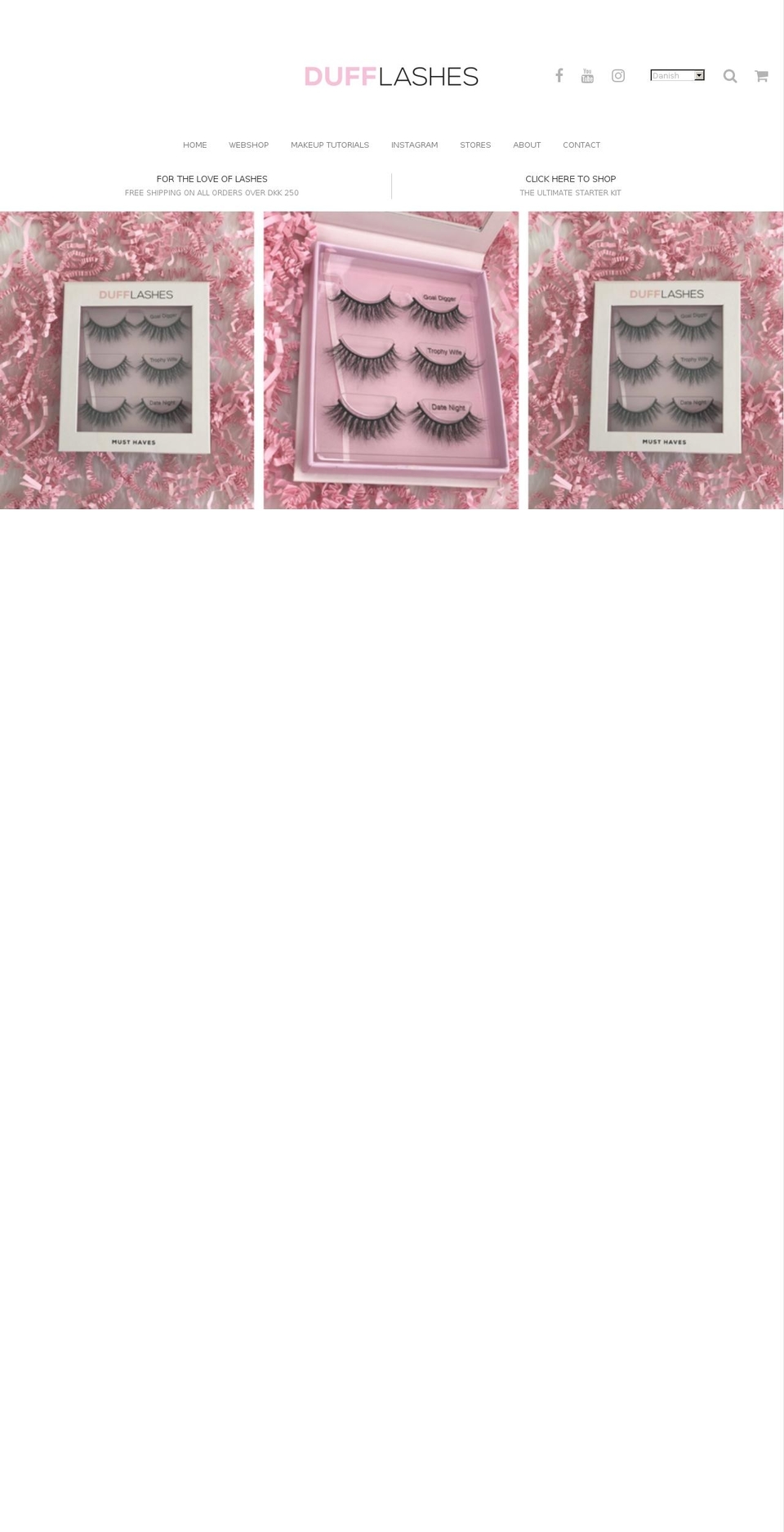 dufflashes.com — Shopify storefront screenshot