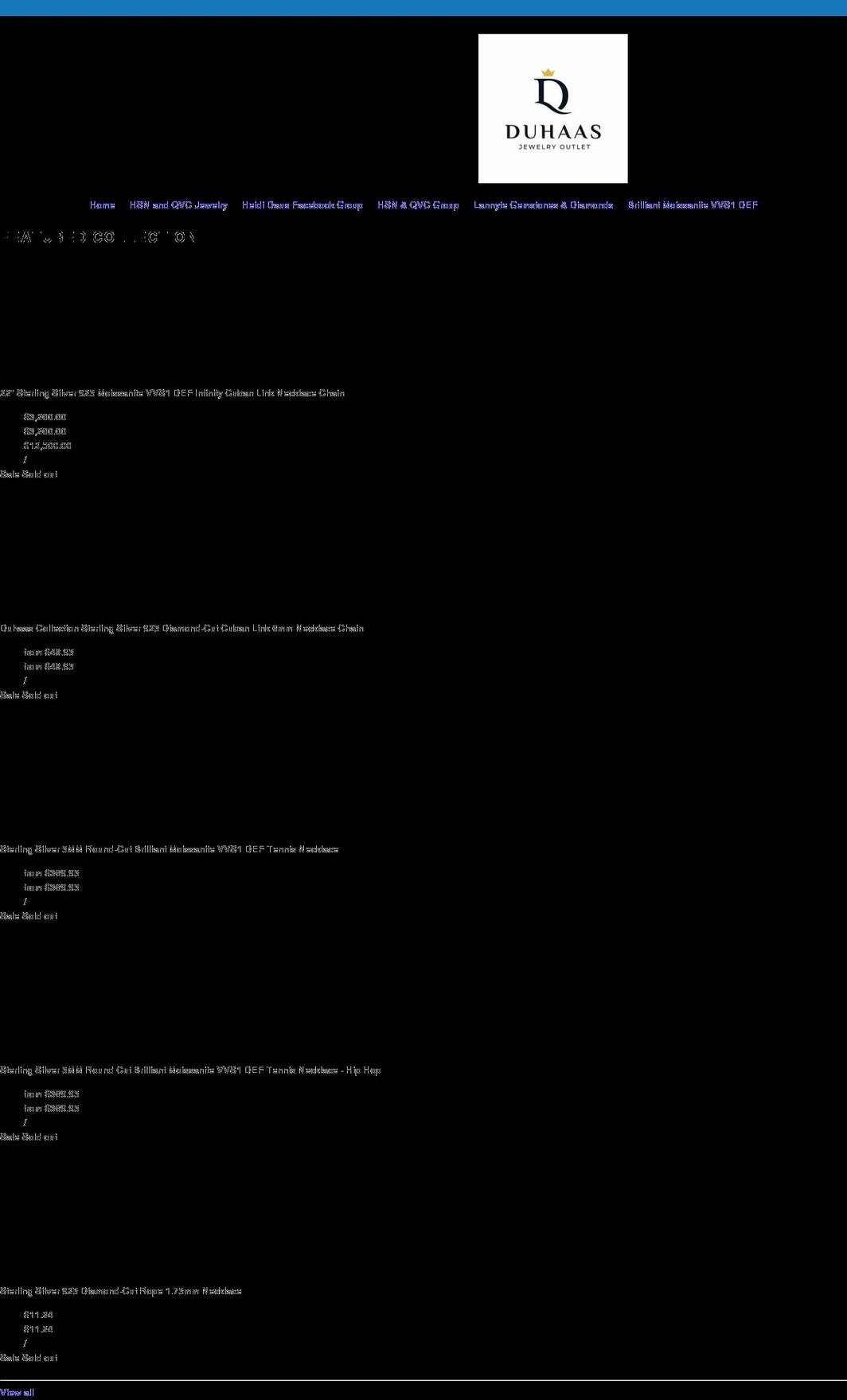 duhaas.com shopify website screenshot