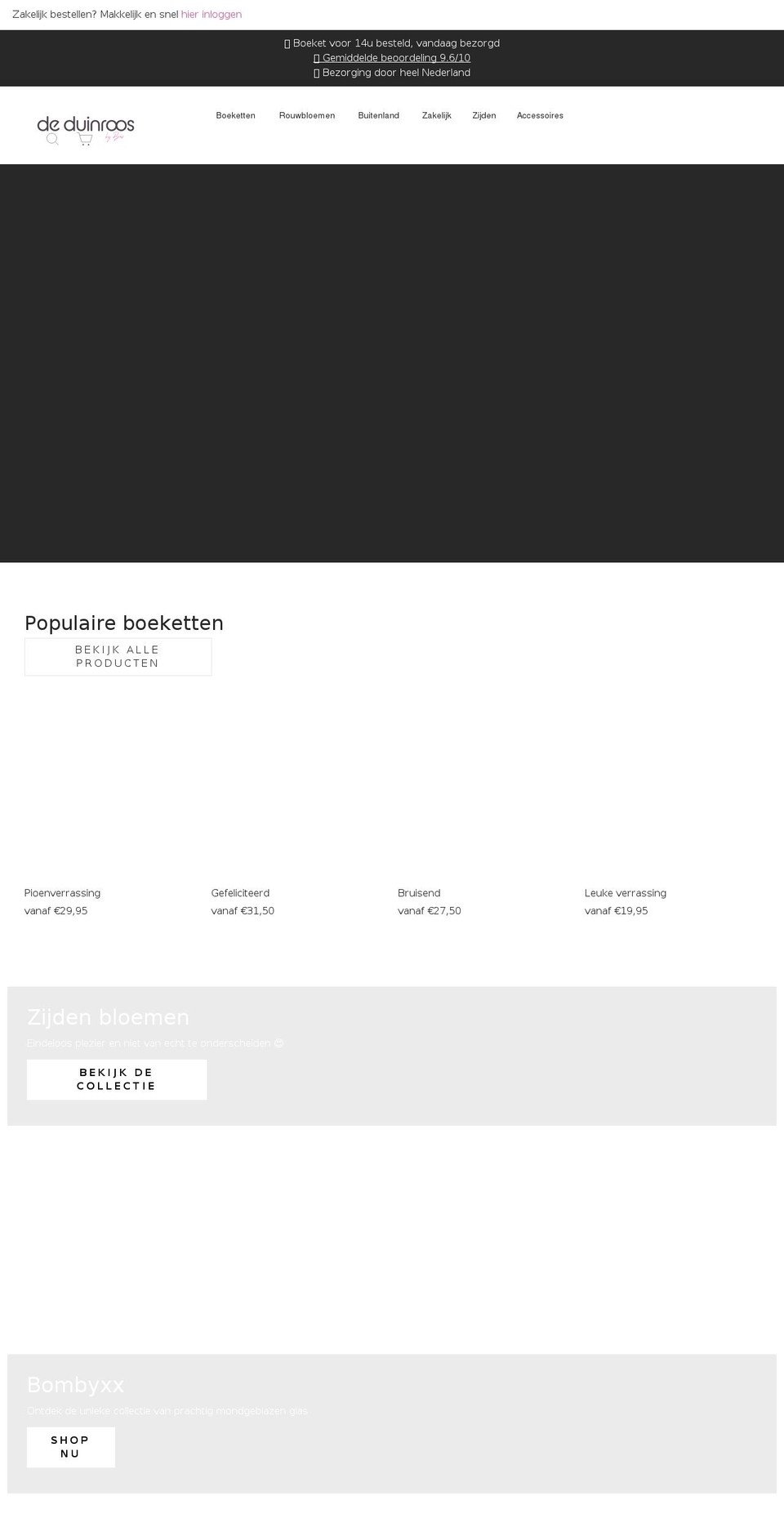duinroos.nl shopify website screenshot