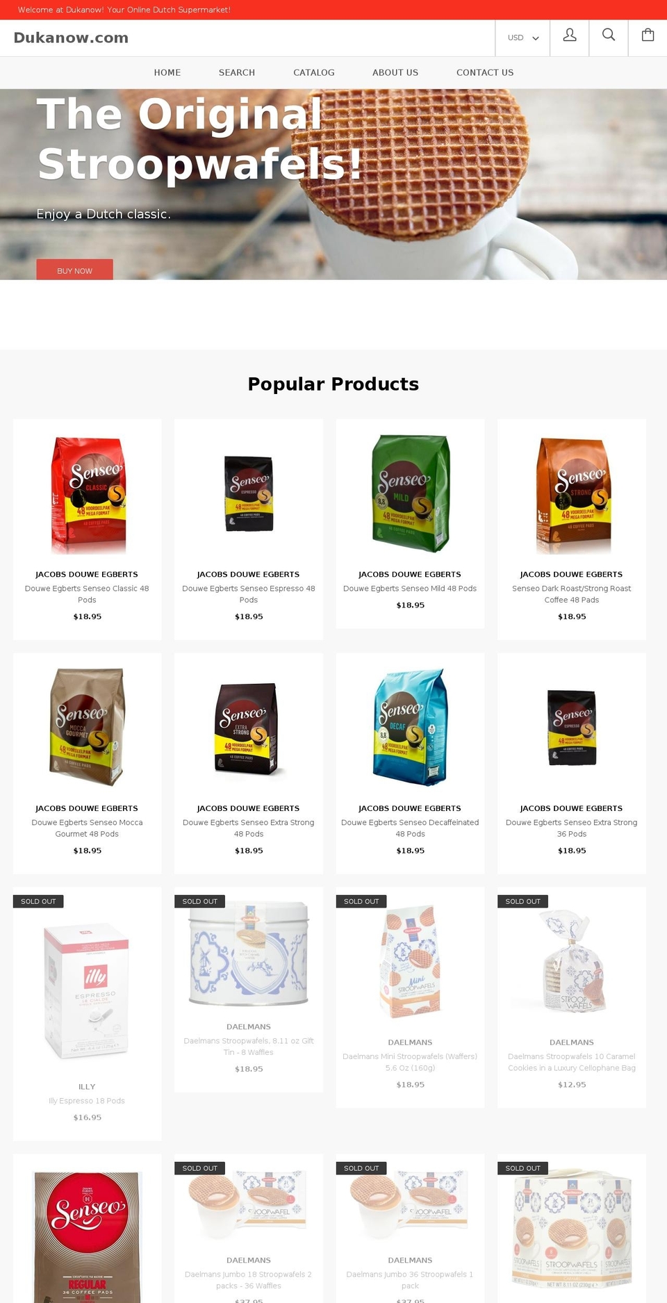 dukanow.com shopify website screenshot