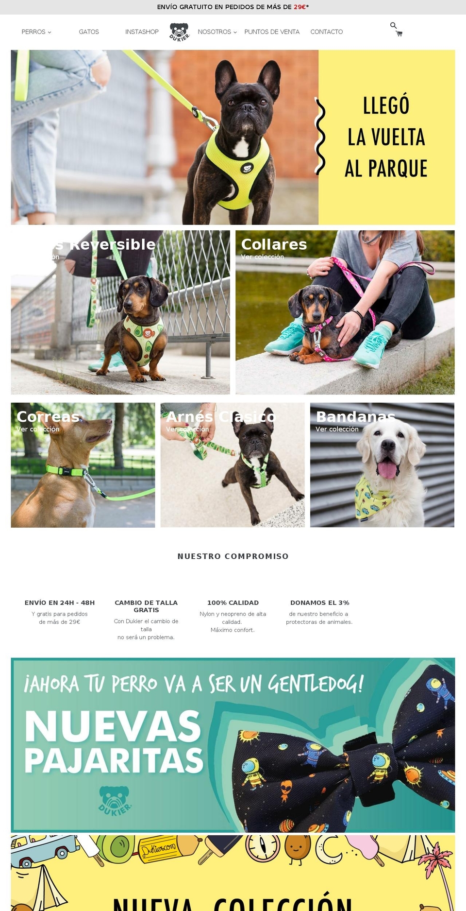 dukier.com shopify website screenshot