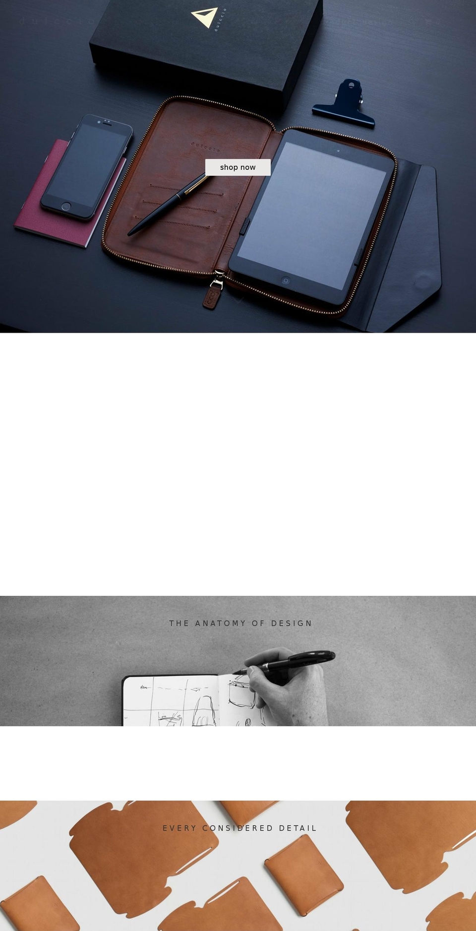 dulccio.com shopify website screenshot