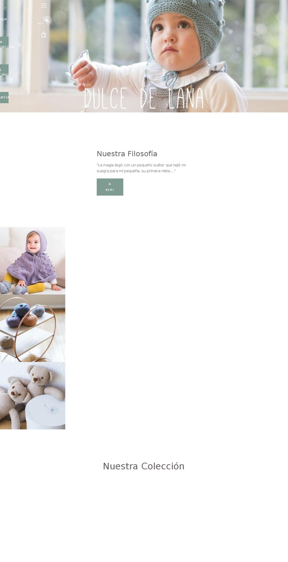 dulcedelana.com — Shopify storefront screenshot