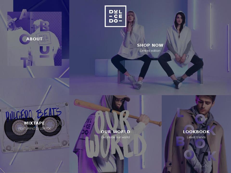 dulcedocollection.com shopify website screenshot