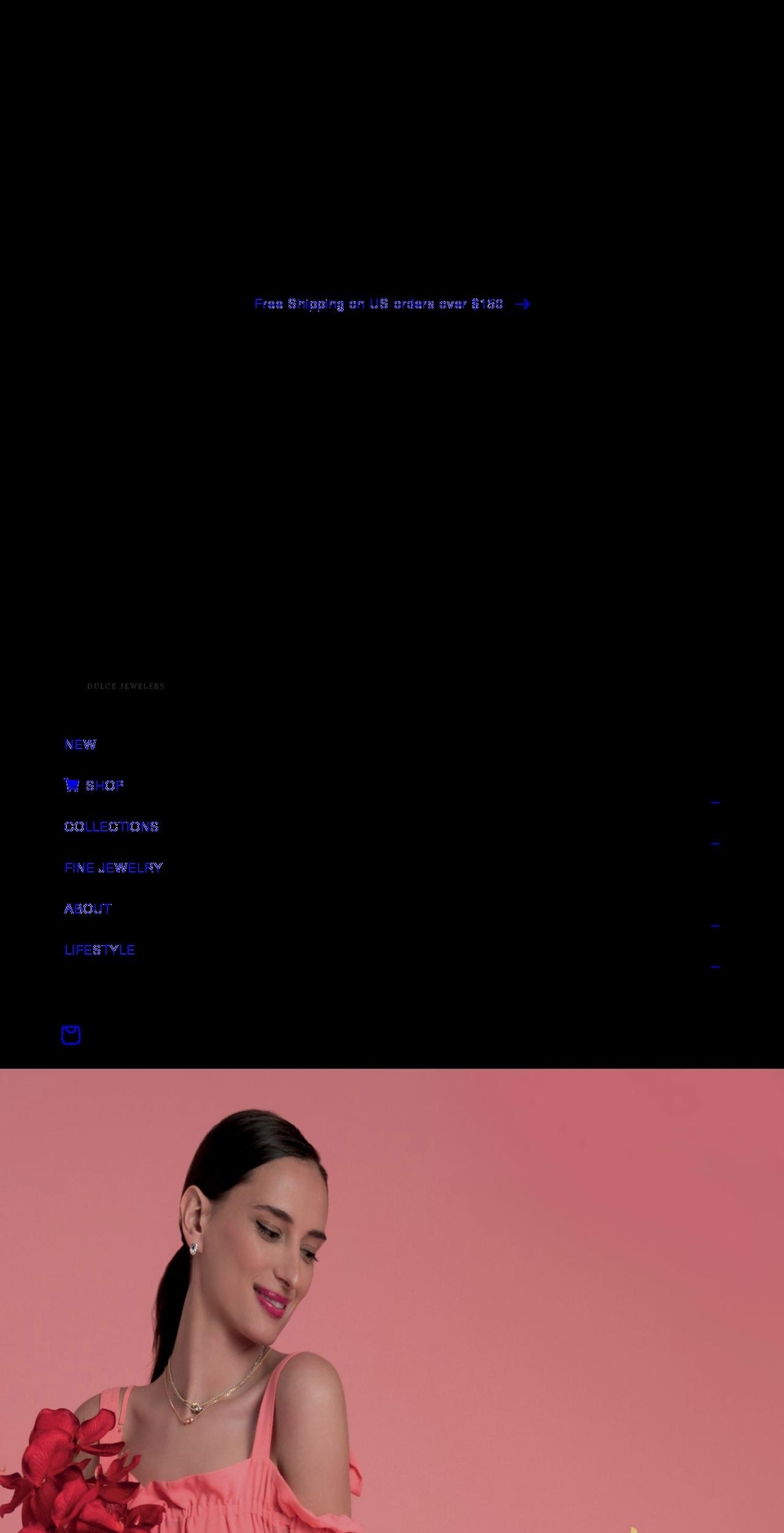 dulcejewelers.com shopify website screenshot