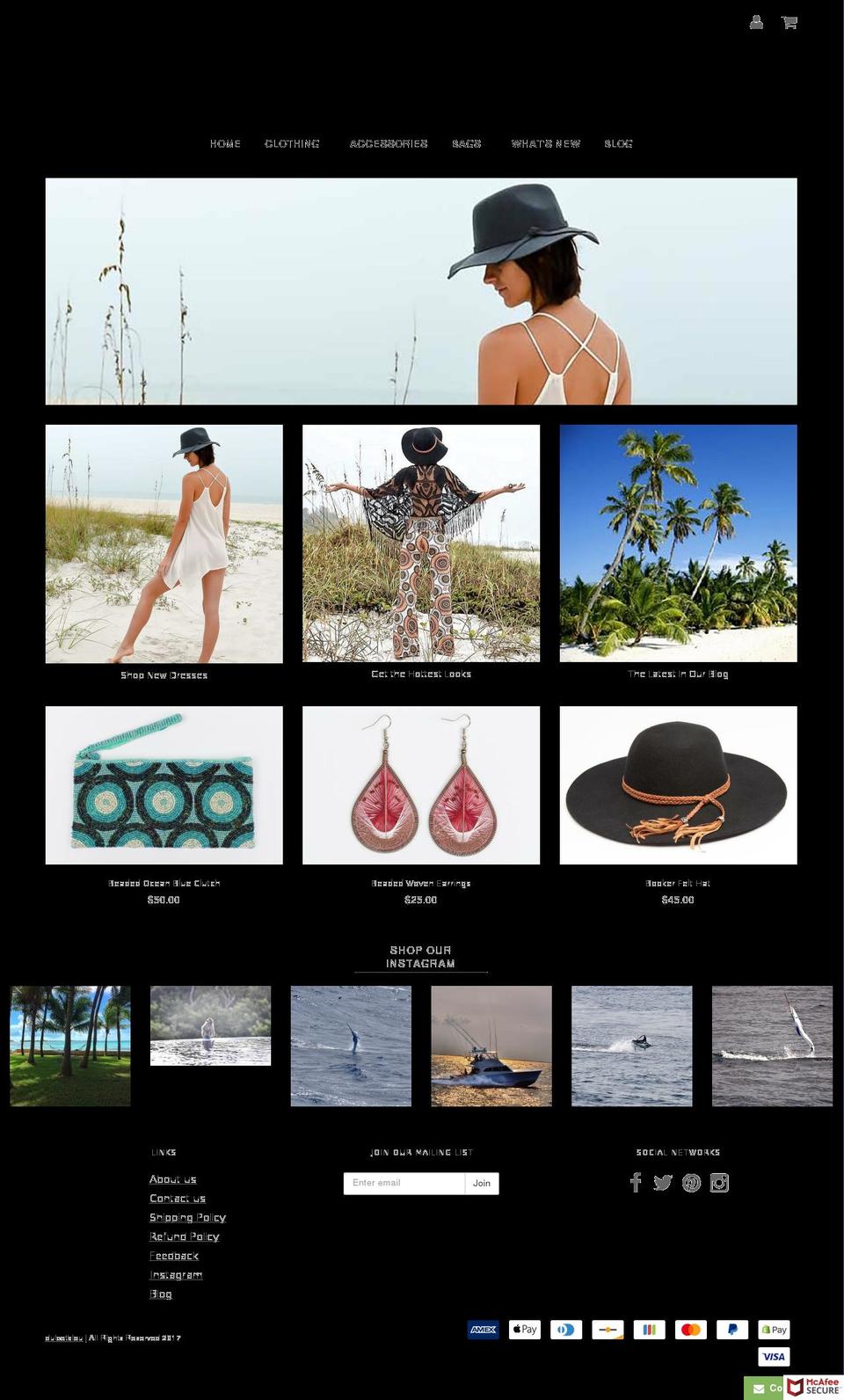 dulcetbleu.com shopify website screenshot
