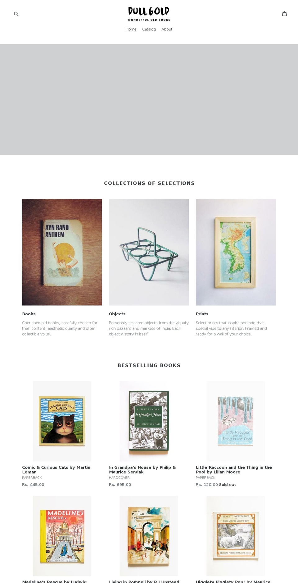 dullgold.com — Shopify storefront screenshot