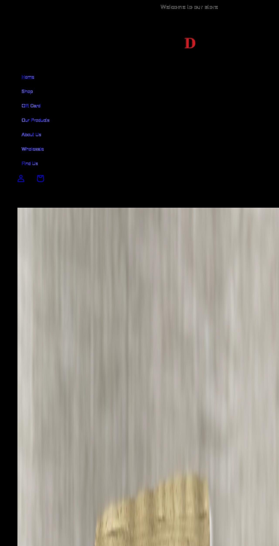dulzuras.net shopify website screenshot