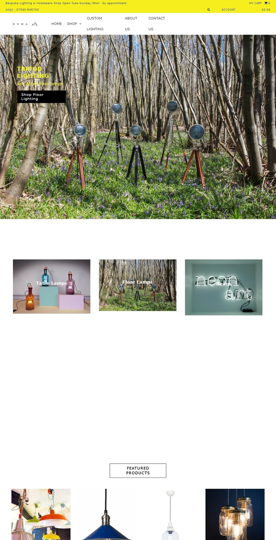 dumauk.com shopify website screenshot