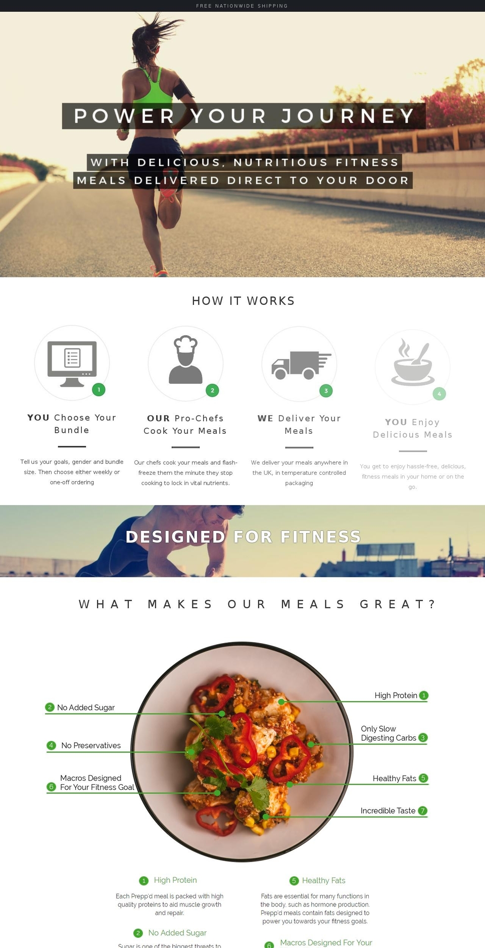 dumbbellsanddoughnuts.com shopify website screenshot