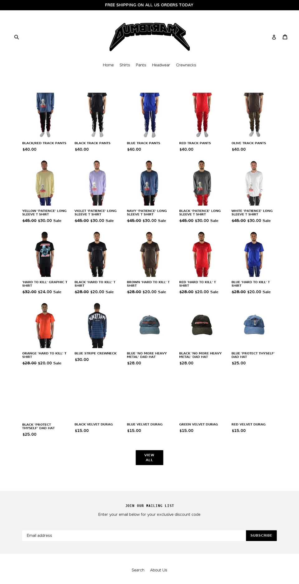 dumbsmartnewyork.com shopify website screenshot