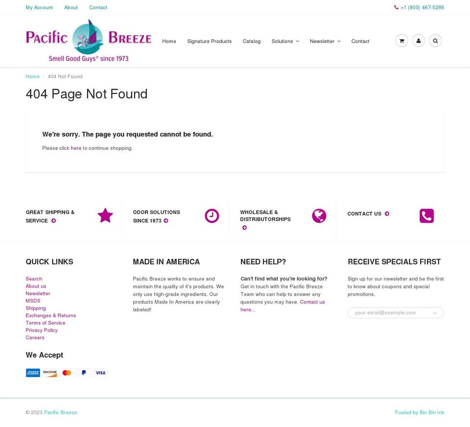 dumpgranule.com — Shopify storefront screenshot