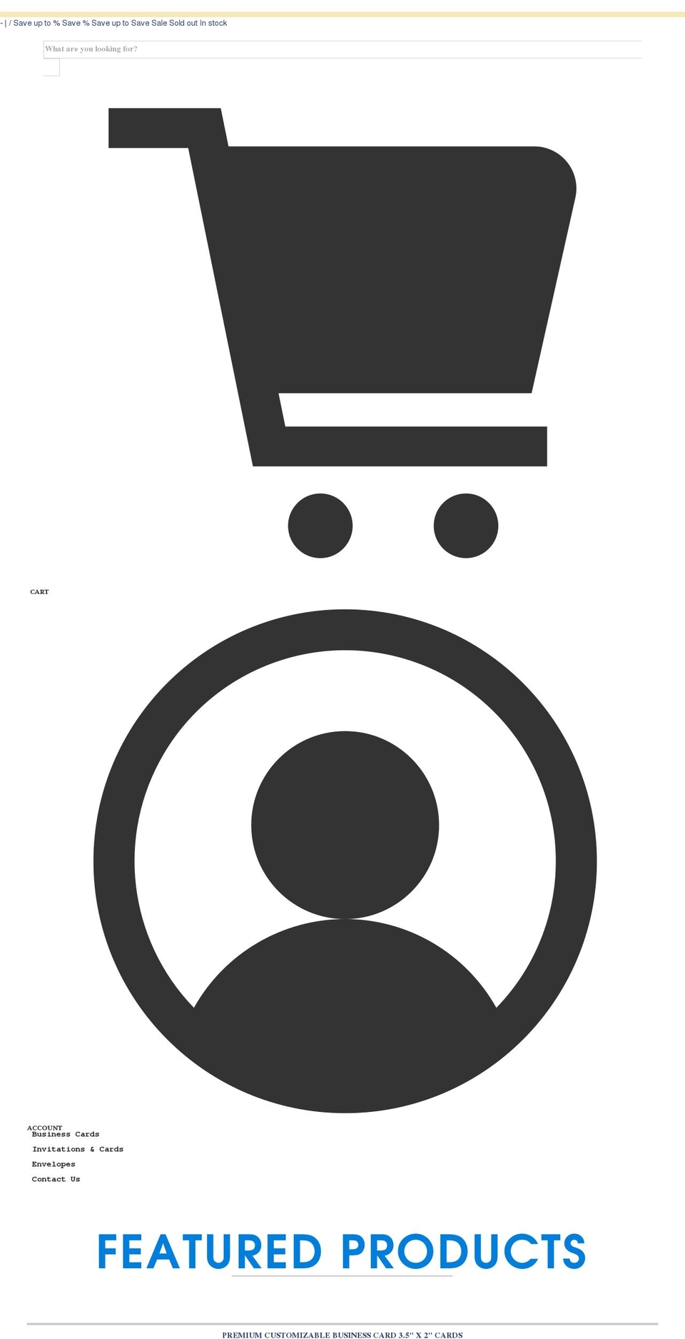 dunelandprinting.com shopify website screenshot