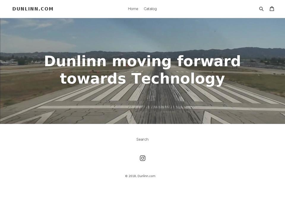 dunlinn.com — Shopify storefront screenshot