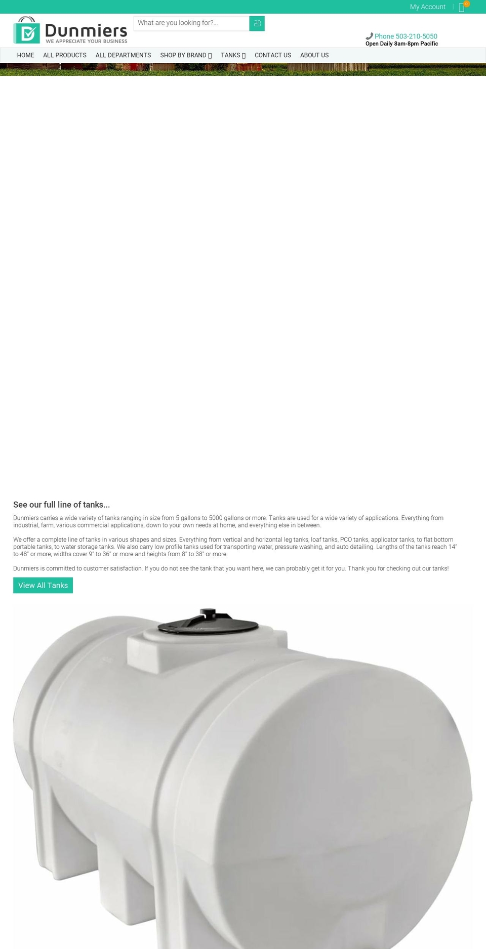 dunmiers.com shopify website screenshot