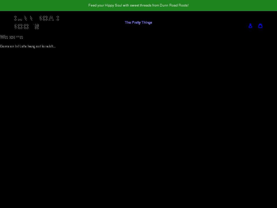 dunnroadroots.com shopify website screenshot