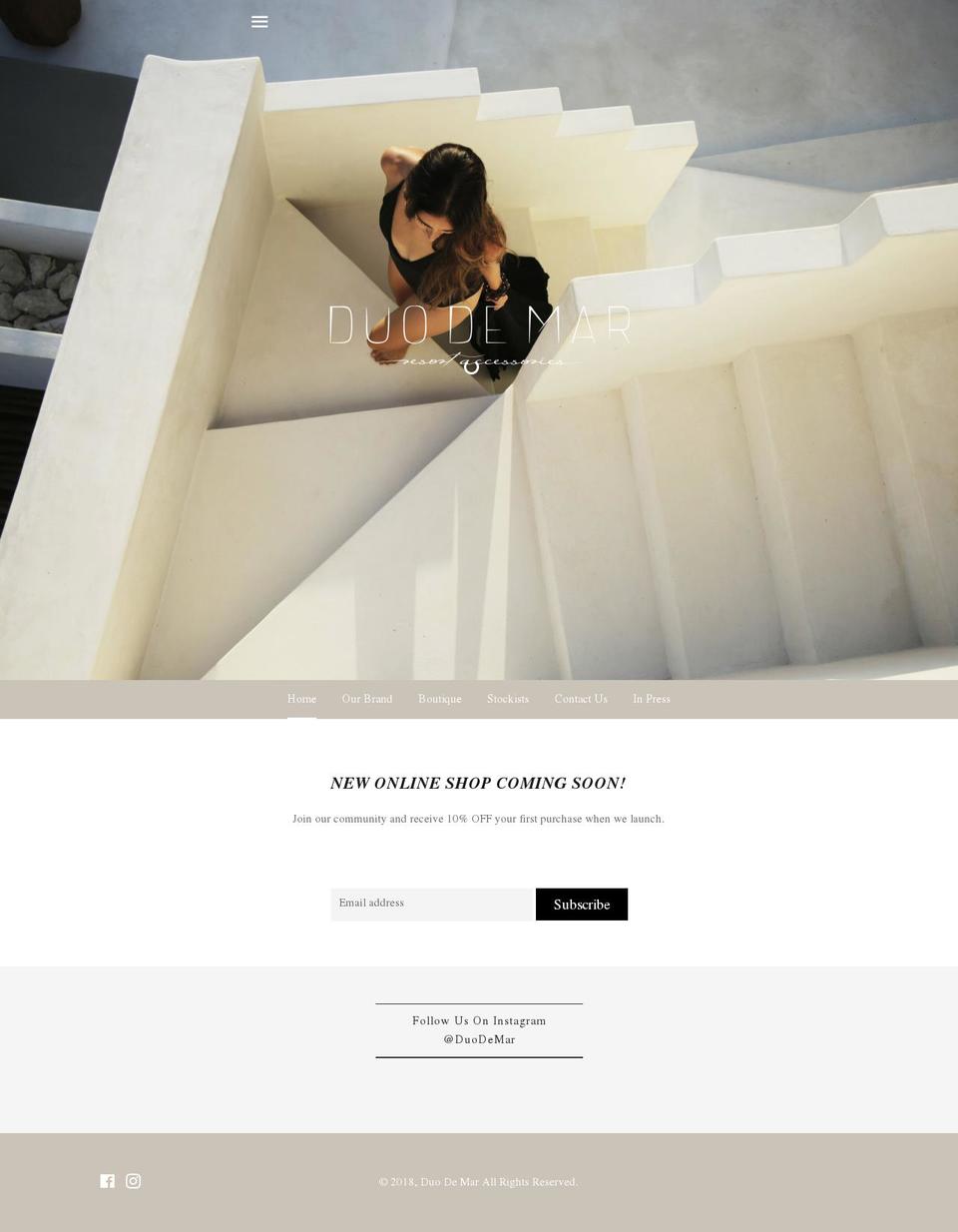 duodemar.com — Shopify storefront screenshot