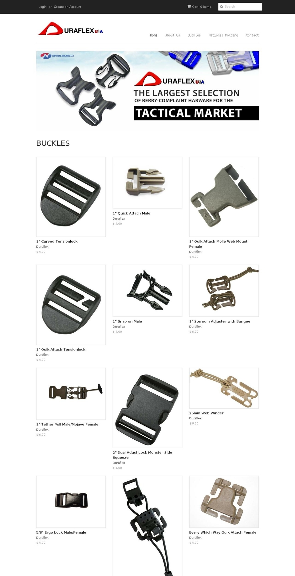 duraflexusa.myshopify.com shopify website screenshot