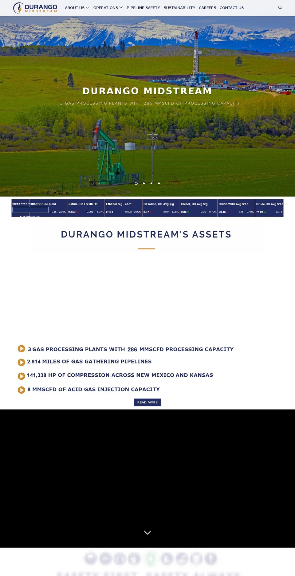 durangomidstream.com — Shopify storefront screenshot