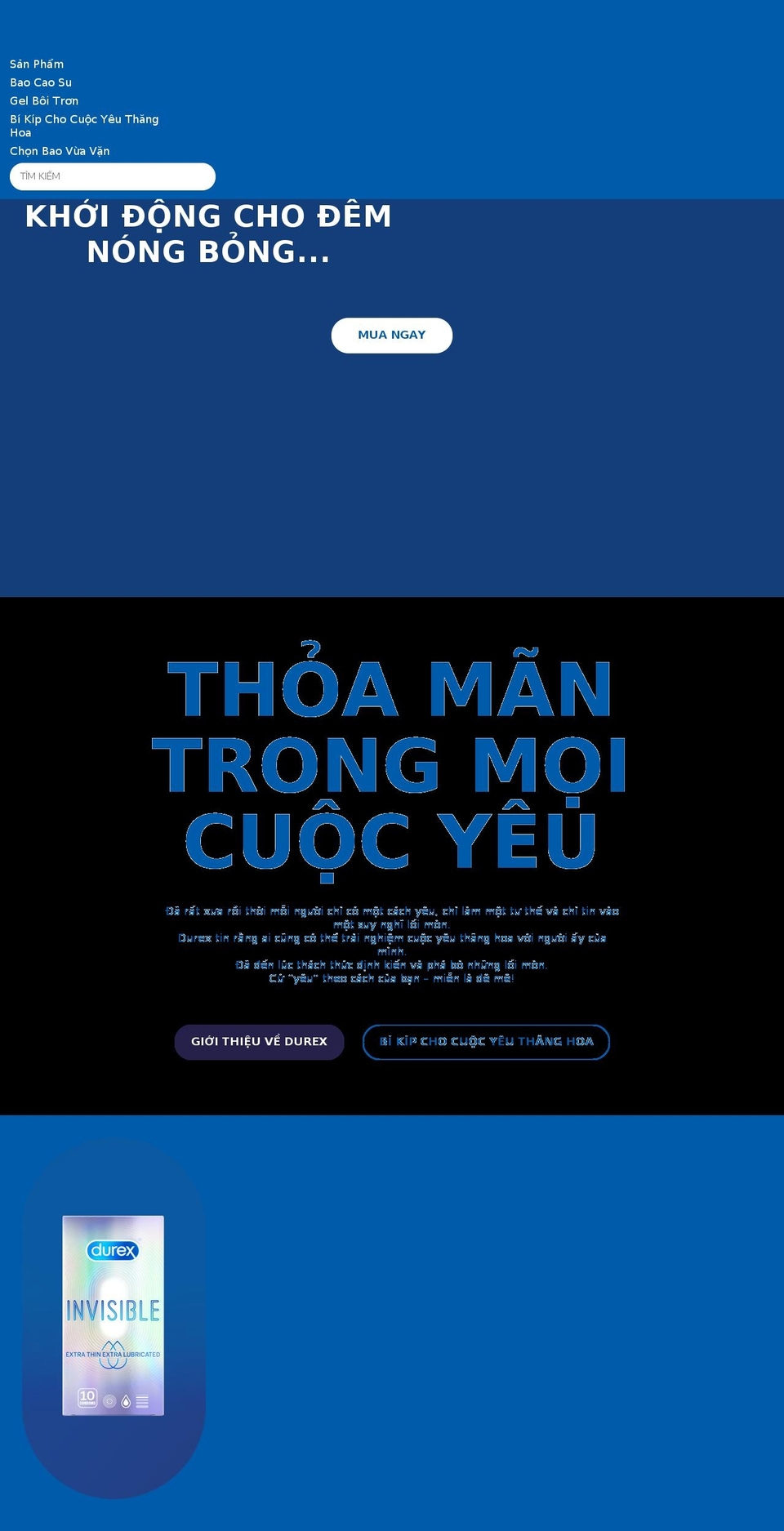 durexvietnam.vn shopify website screenshot