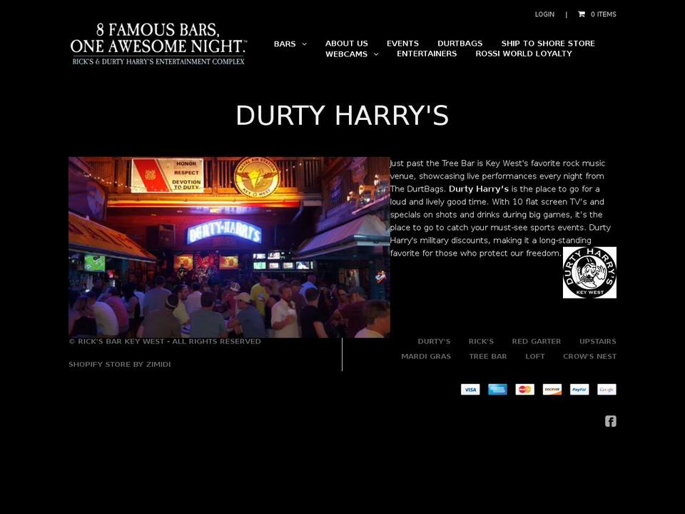 ricksbarkeywest-com-limitless Shopify theme site example durty-harrys.com