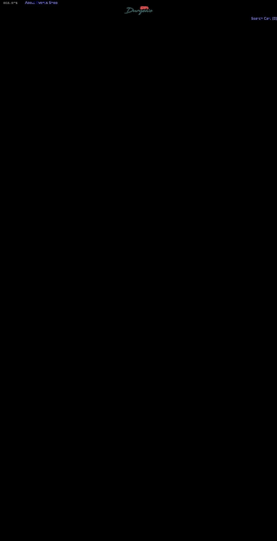 duryeas.com shopify website screenshot