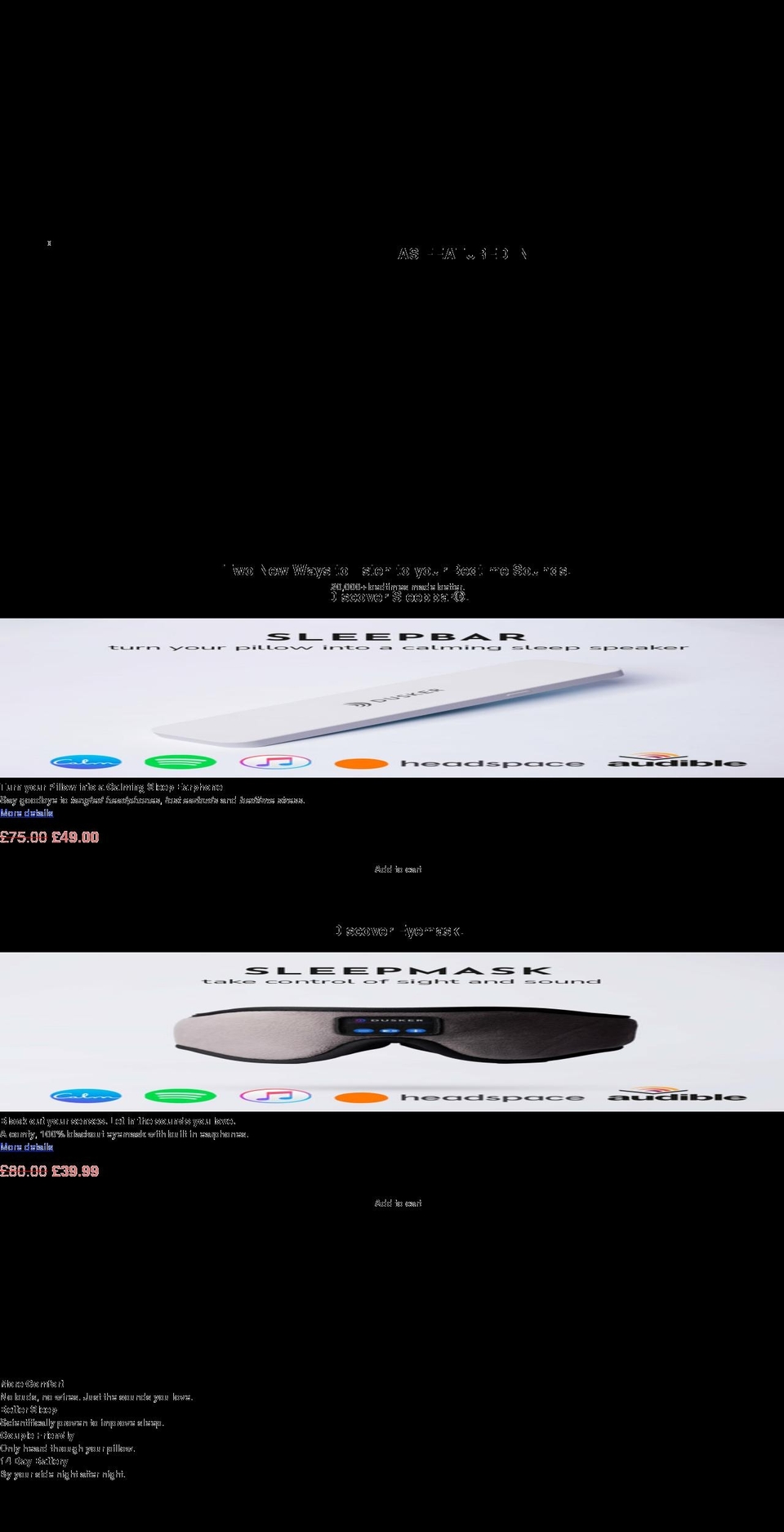 dusker.com shopify website screenshot