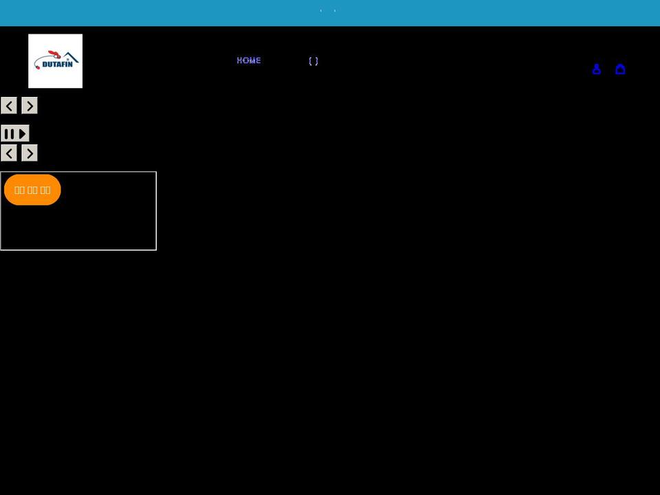 dutafin.com shopify website screenshot