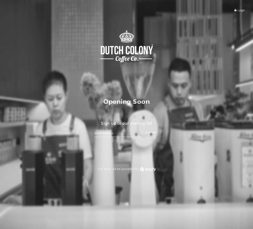 Local Shopify theme site example dutchcolony.sg