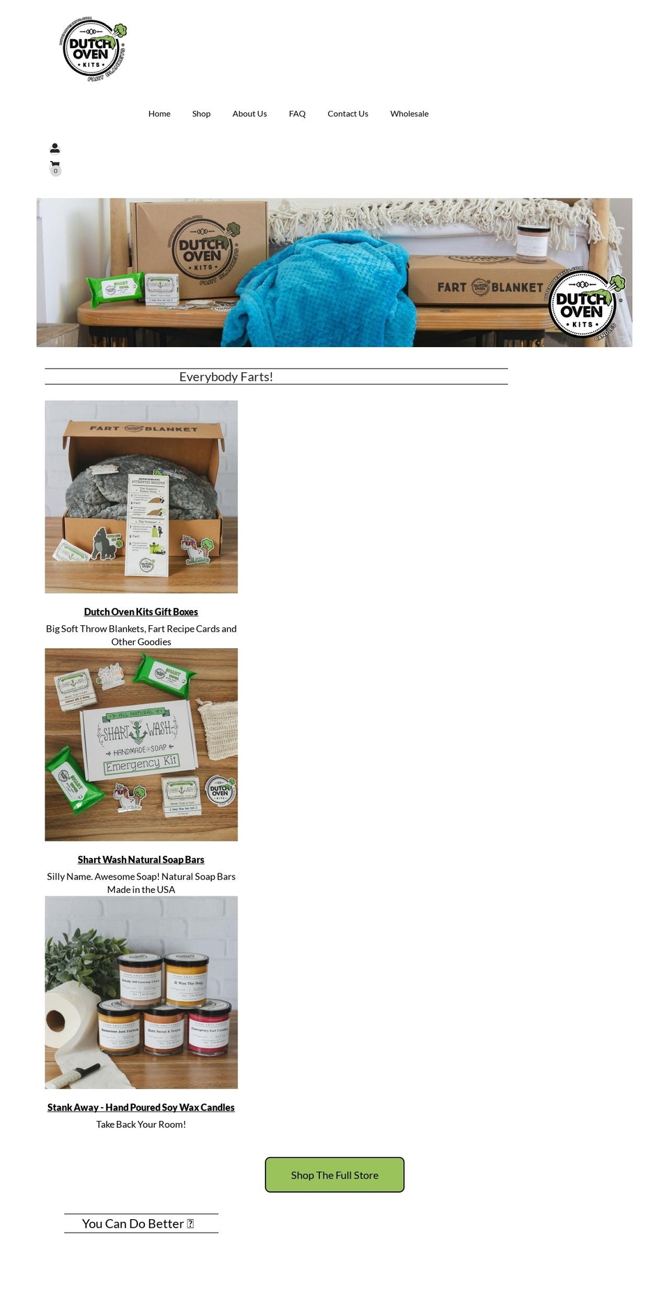 dutchovenkits.com — Shopify storefront screenshot