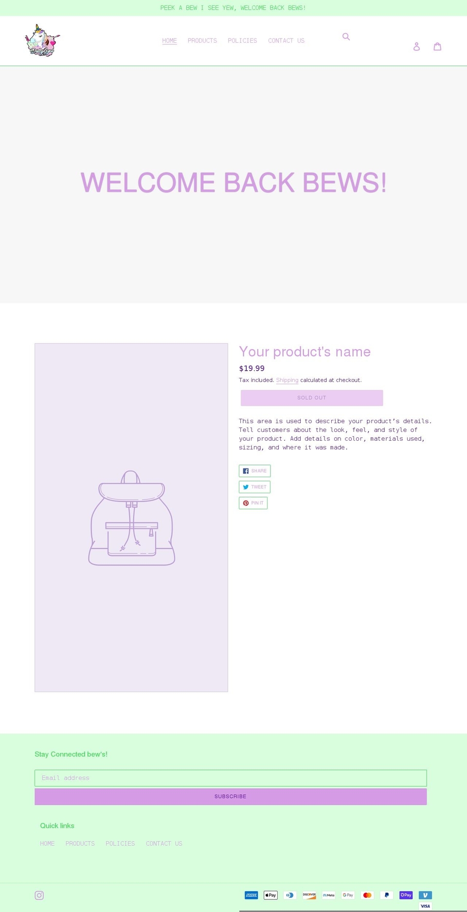 duttygyalsupply.com shopify website screenshot
