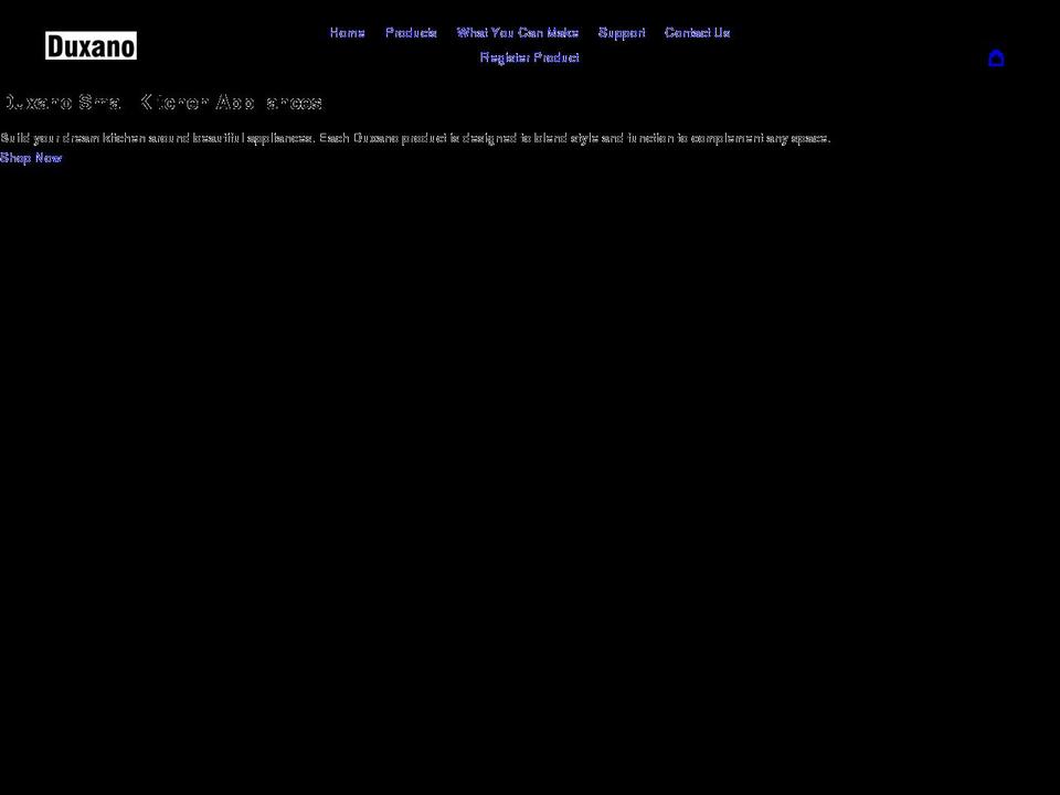 duxano.com shopify website screenshot