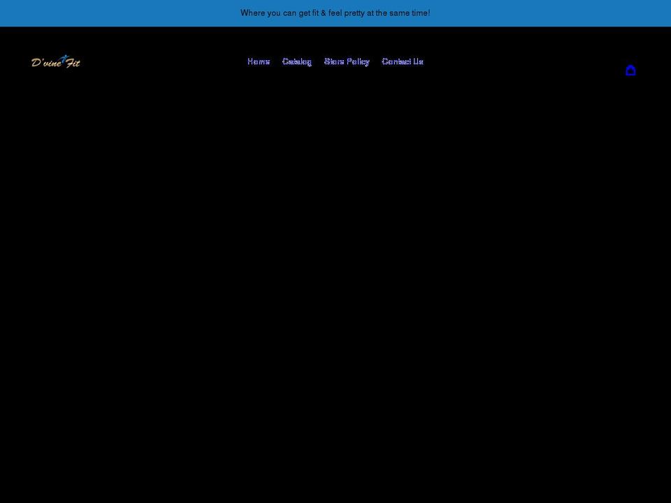 dvinefit.net shopify website screenshot