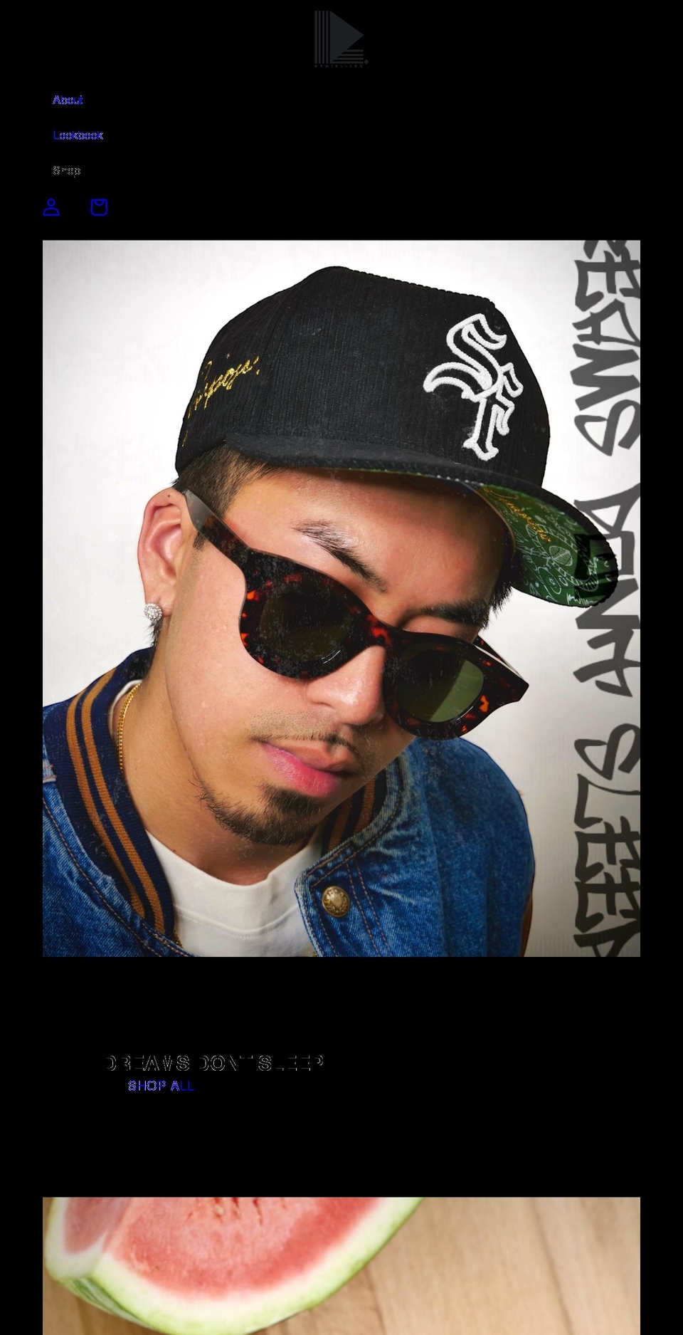 dvnielluu.com shopify website screenshot