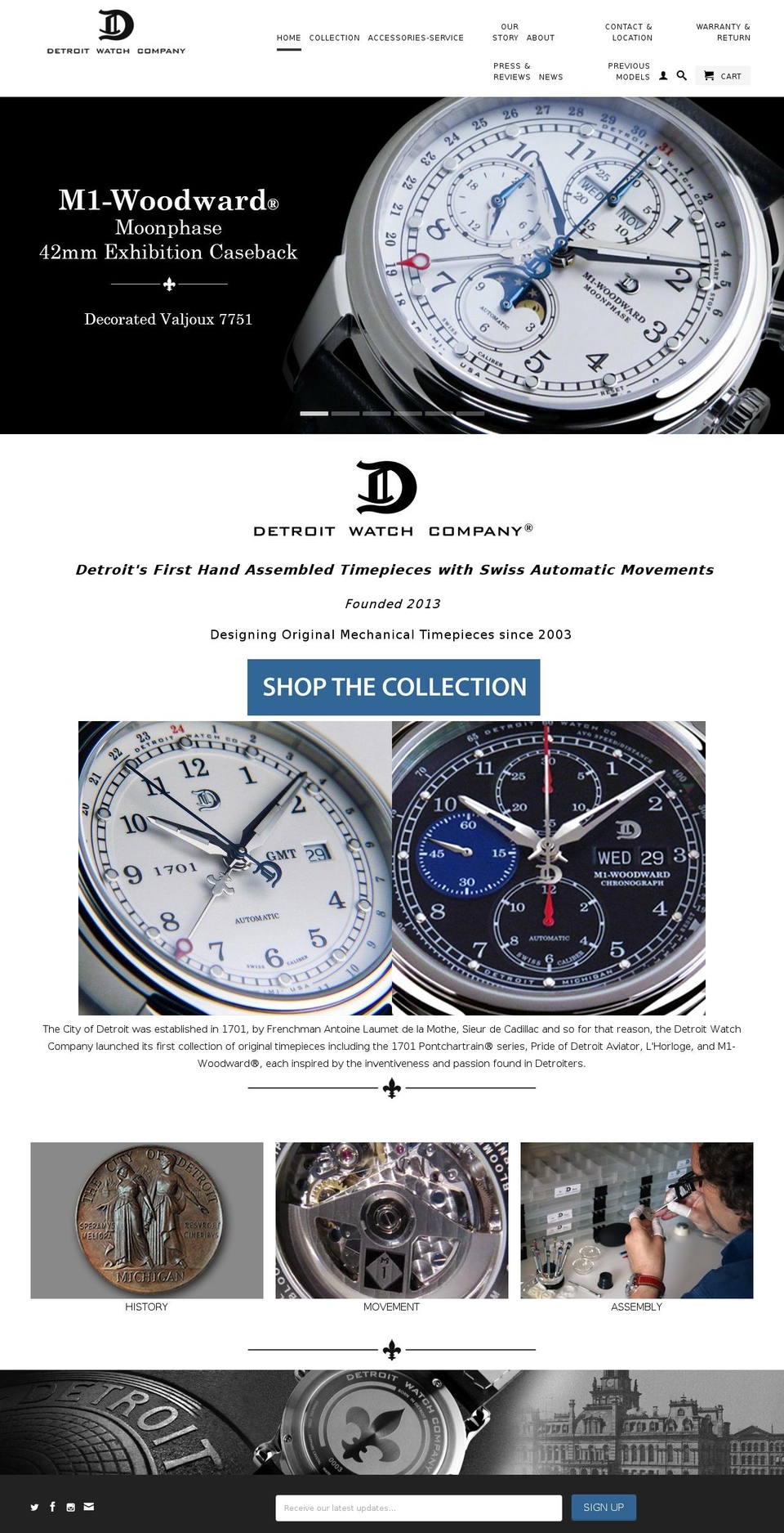 dwatchcompany.info shopify website screenshot