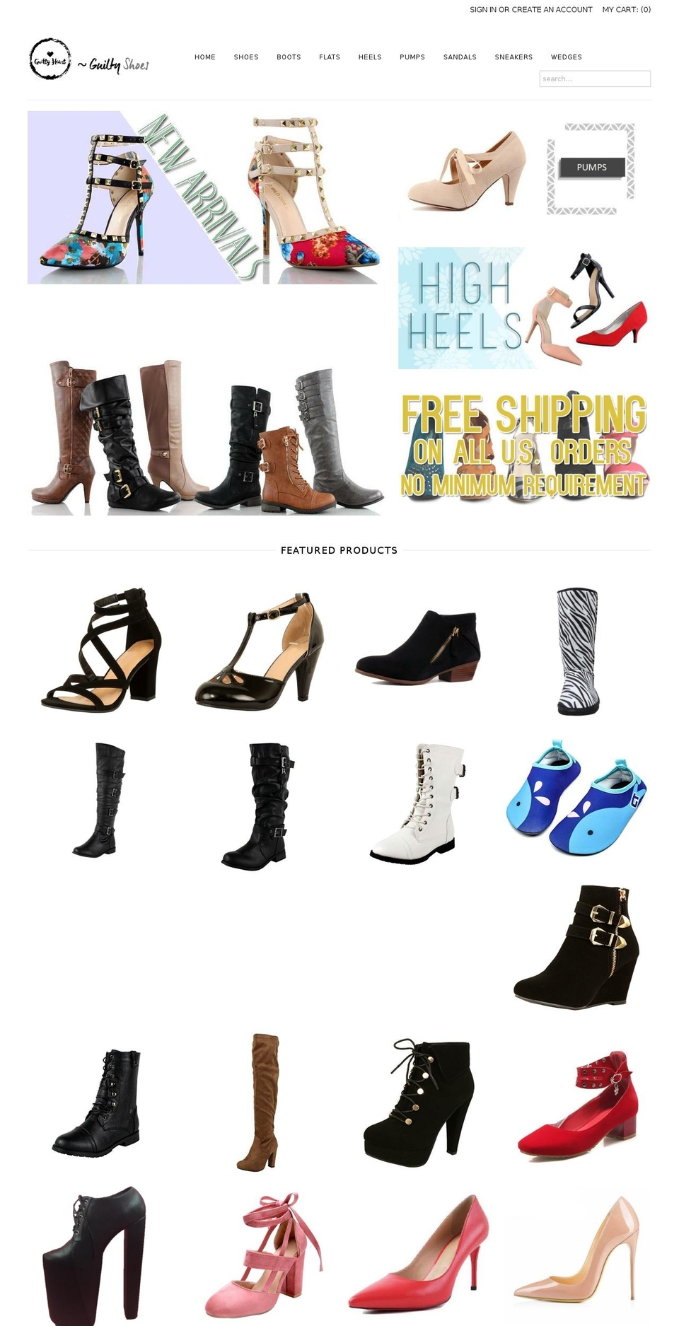 www-guiltyshoes-com-mr-parker Shopify theme site example dwdshoes.com