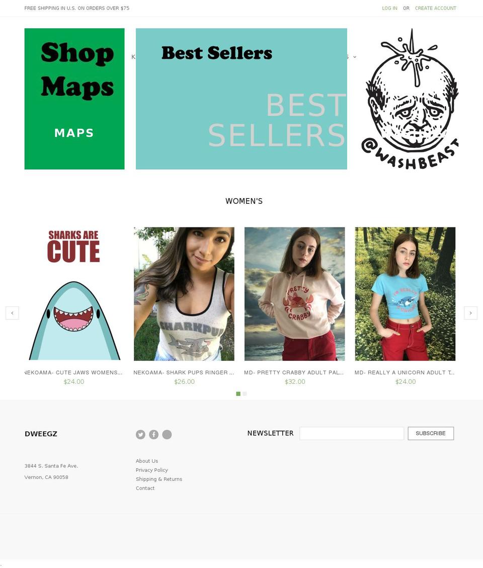 shopify-milano-v1-3-1 Shopify theme site example dweegz.com