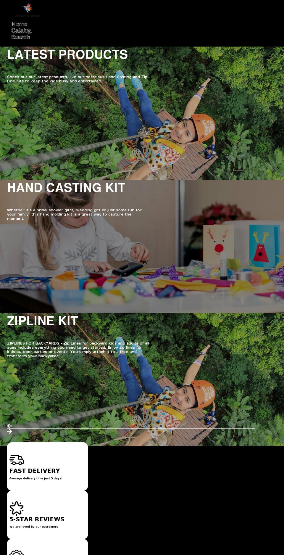 dylanandrylie.com shopify website screenshot